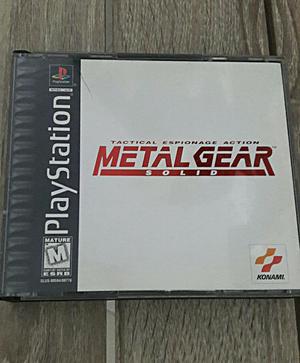 Metal Gear Solir Original Pulido