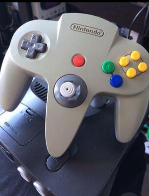 Nintendo 64 con Golden Y Control Nuevo