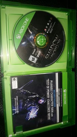 Shadow Of Mordor Xbox One