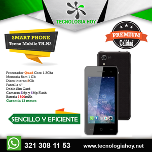 Smart Phone Tecno Mobile THN2 8gb