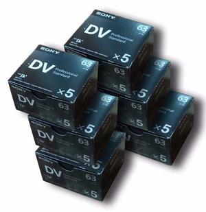 Sony Mini Dv Professional Video Cassette 6 Cajas X 5u