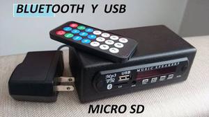 Bluetooth Usb Sd Mp3 Modernice Su Equipo Sonido