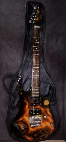 Guitarra Electrica Maxtone Custom Hand Made Negociable