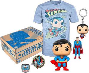 Legion Of Collectors Dc Superman Camiseta Funko Pop
