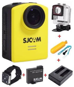 M20 Sjcam 4k Original+ Control+ Bateria+ Cargador+case+flota