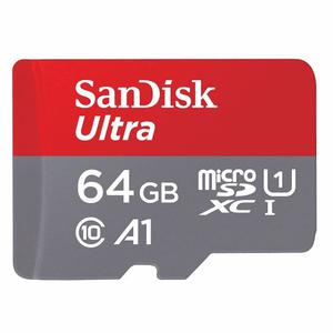 Memoria Sandisk Ultra Microsd 64gb Uhs-i A1 Full Hd 100mb/s