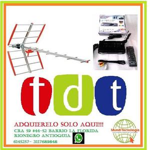 decodificadores y antenas TDT