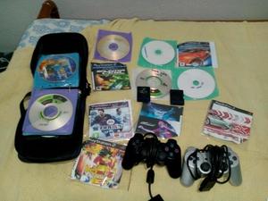 Juegos Y 2 Controles de Ps 2 Vendo