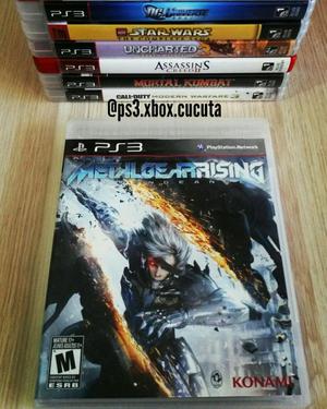 Metal Gear Rising Ps3 Usado En Perfecto Estado