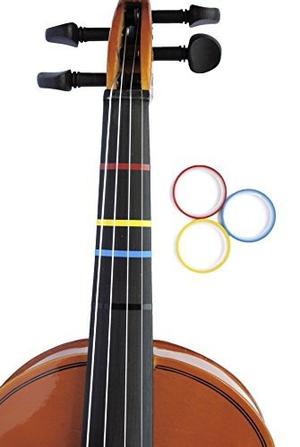 3 Mini Cinta De Color Violín Para Las Posiciones De Nota De