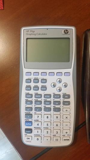 Calculadora graficadora HP 39 gs