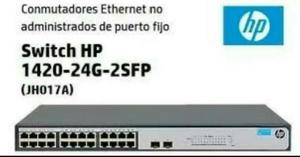 Switches Hp 24 Puertos Gigabit
