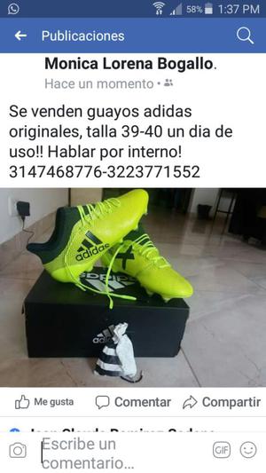 Guayos Adidas Originales Talla 