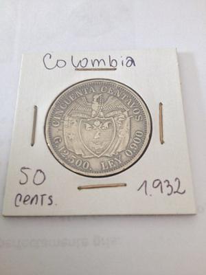 Moneda 50 Centavos - Colombia, Medellìn - (%