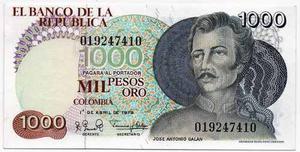  Pesos  José Antonio Galán