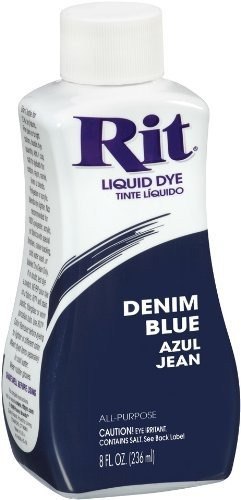Rit Dye Teñido De Tejido Líquido, 8 Onzas, Azul