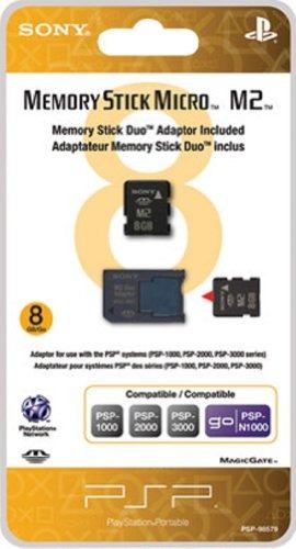 Sony Psp 8gb Memory Stick Micro Con Adaptador
