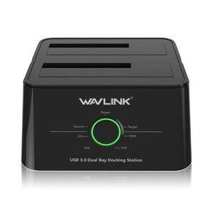 Wavlink  Usb 3.0 Hdd Clon Doble Docking Estación