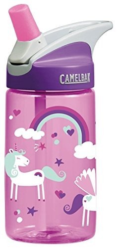 Botella De Agua Camelbak Para Niños Eddy, 0.4 L, Unicornios
