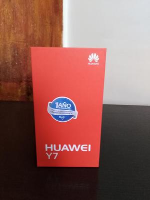 Caja Huawei Y7 con Accesorios