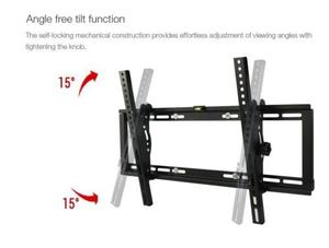 Lcd Led Plasma Plana Inclinación Montaje Soporte De Pared