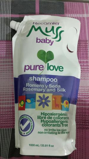 Muss Shampoo Baby Romero Y Seda