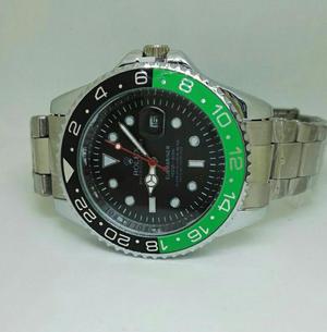 Reloj Rolex Borde Negro Verde