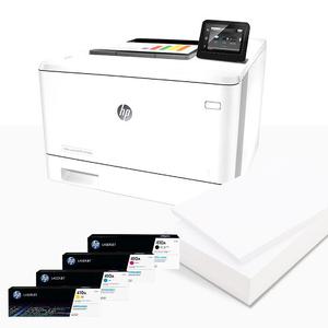 Hp Impresora Color Laser Pro M452dw + Resma De Papel