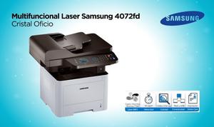 Impr. Multifuncional Laser Samsung fd + 3 Resmas + Toner