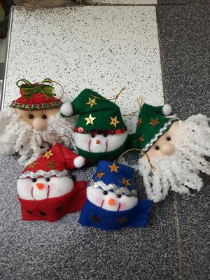 Muñecos Navideños para Arbol de Navidad