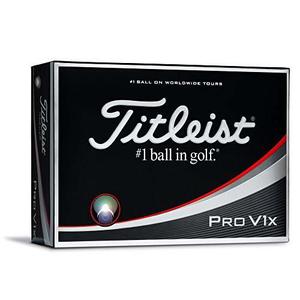 Titleist Pro V1x Bolas De Golf, Blanco, Números Bajos 1-4 (