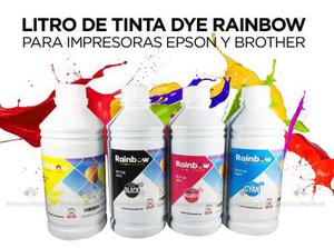 Litro De Tintas Rainbow Para Epson Y Brother