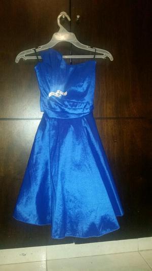 Vestido Azul Rey Talla S