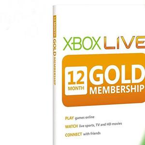Xbox Live Gold 12 Meses Tarjeta De Membresía Xbox 360 Xbox