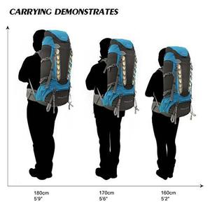 Maleta Para Camping Mountaintop 60l Internal Frame Backpack