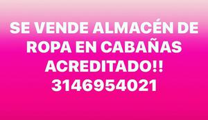 Se Vende Almacen Acreditado!!