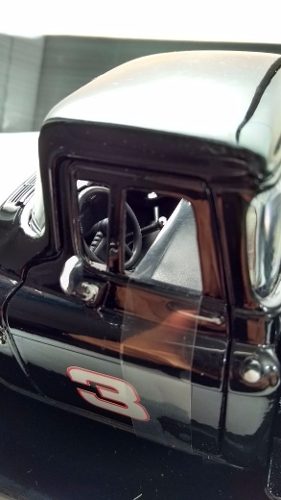 Chevy Stepside / Chevrolet  Negro Abre Puertas Y Capo