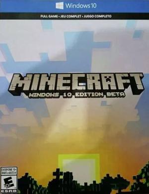 Nuevo Minecraft Windows 10 Ed Código Digital Juego Completo