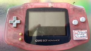 Gameboy Advance Original,color Rosa Con Defecto En Parlante