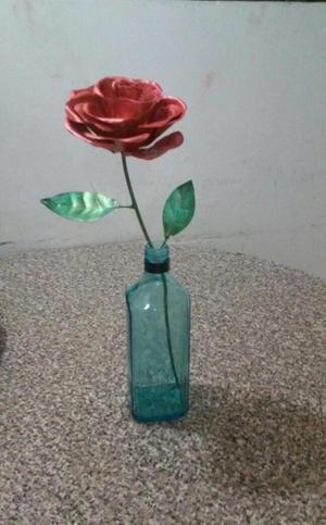 Rosa en Forja Decorativa