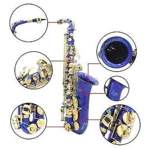 Lade Profesional Saxofón Alto Saxo Grabado Cuerpo Con