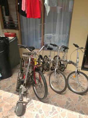 Triciclo Bicicletas Y Scooter Combo