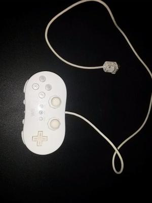 Control Clásico Wii Blanco Usado En Buen Estado