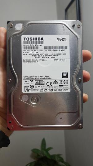 Disco Duro Toshiba de 1 Tera sin Uso