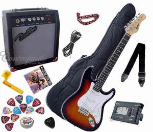 Guitarras Electricas Vorson, Amplificador 10w Y Accesorios