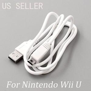 Usb Cable De Datos Sync Cargador Plomo Para Nintendo Wii U