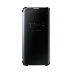 Estuche Original Clear View Samsung Galaxy S7 Edge - Negro
