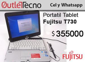 Portátil Tablet Fujitsu Corei3 4GB DDRGB cámara HDMI