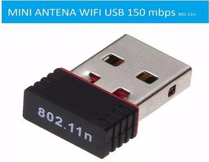 RECEPTOR TARJETA DE RED WIFI USB DE  Y 