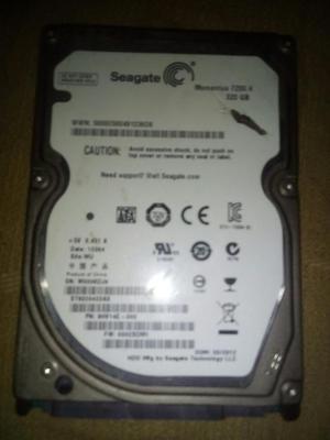 Disco Duro Portátil de 320g Seagate Sata